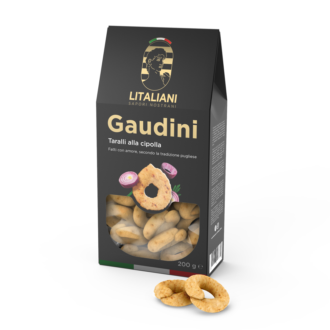 Gaudini-Taralli aux oignons 200 g